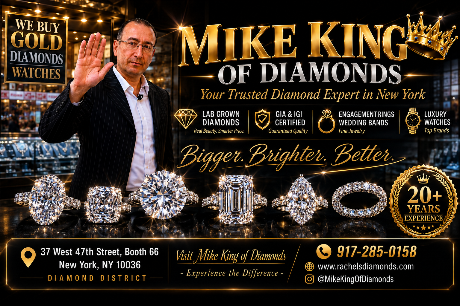 Mike King Of Diamonds